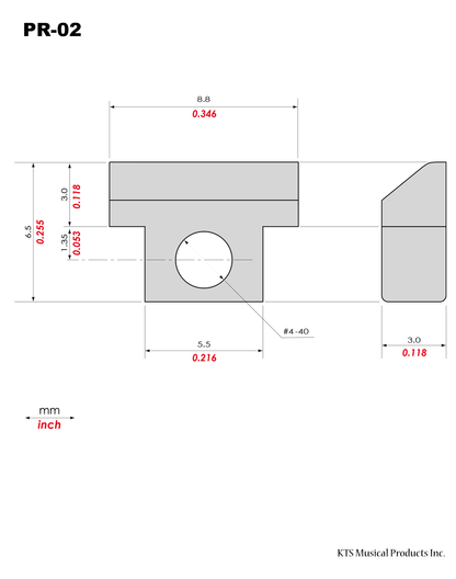 KTS Vintage ABR-1 Tune-O-Matic Bridge