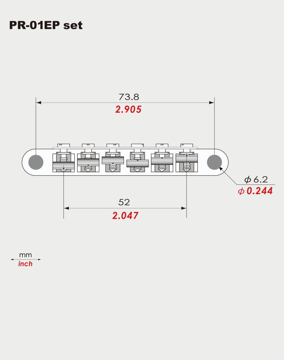 KTS PR-01EPset | PR-01 EP set Bridge Set