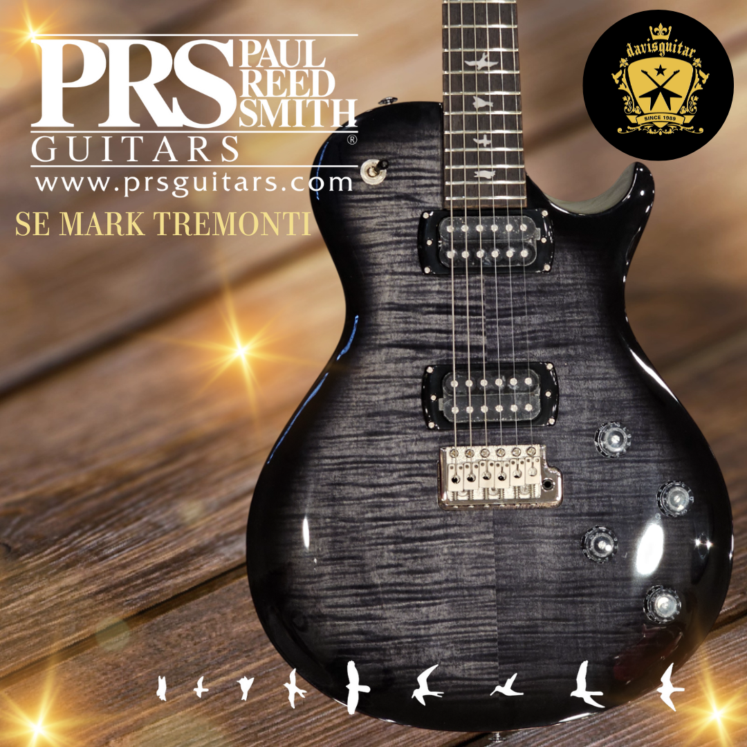 PRS SE Mark Tremonti Electric Guitar Charcoal Burst Tremolo Bridge with gig Bag