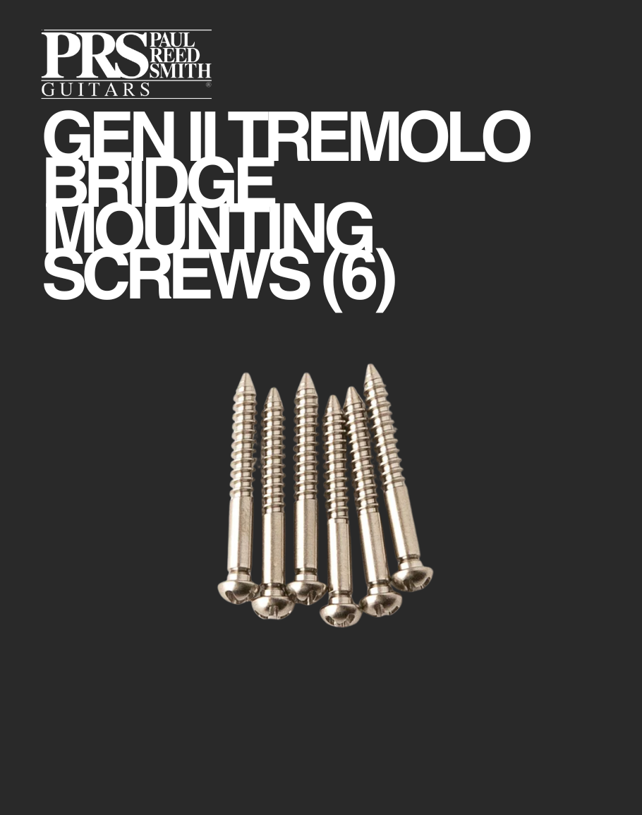 PRS Tremolo Bridge Mounting Screws - Nickel