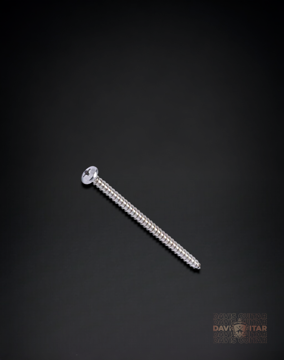 Hosco Bass Pickup Mounting Screws - Nickel