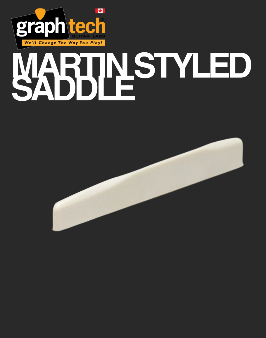 Tusq Acoustic Compensated Saddle L74.02mm - PQ-9110-CO