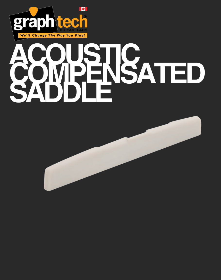 Tusq Acoustic Compensated Saddle L74.10mm - PQ-9274-CO