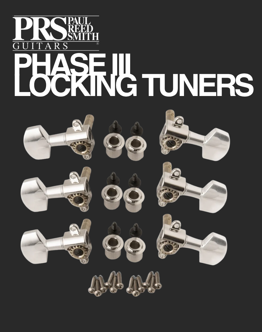 PRS Phase III Locking Tuners (Nickel)