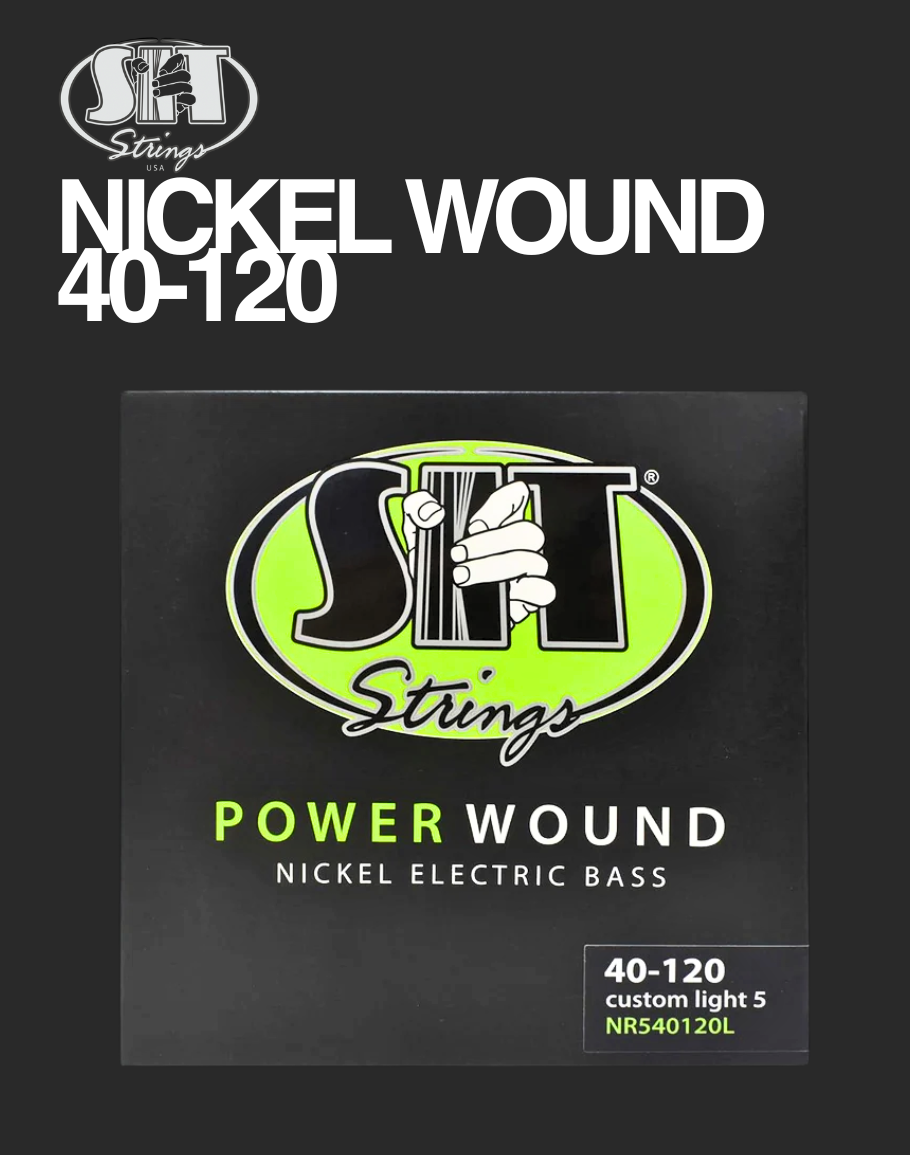 SIT 5-Strings Nickel Wound – 40-120