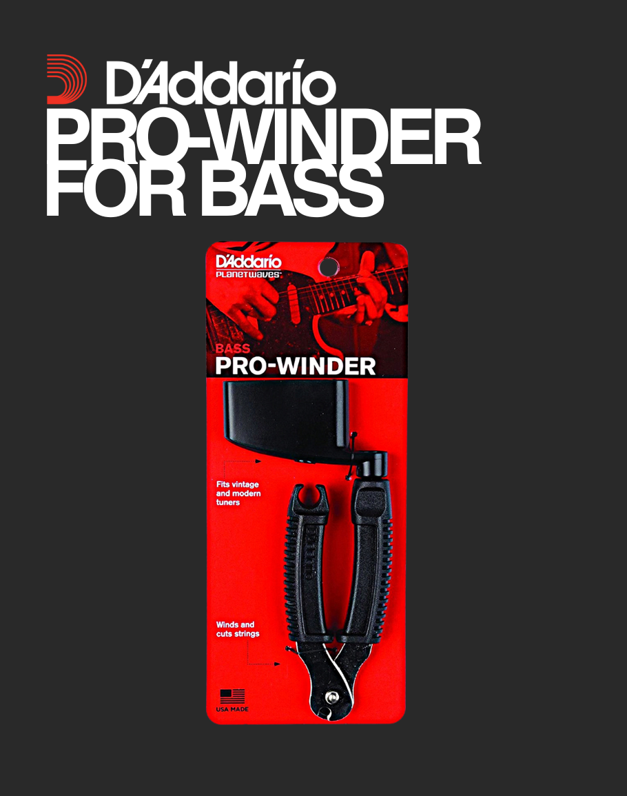 D'Addario Pro-Winder For Bass