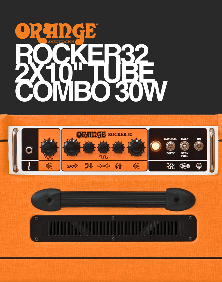 Orange Rocker 32 30-watt Stereo Tube Combo