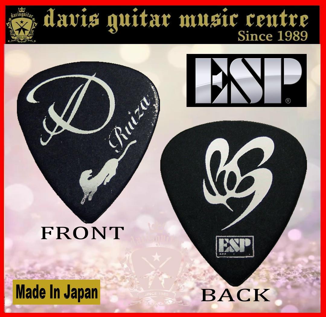 ESP Artist Ruiza Guitar Pick PA-DR10 Polyacetal 1.0mm Made in Japan