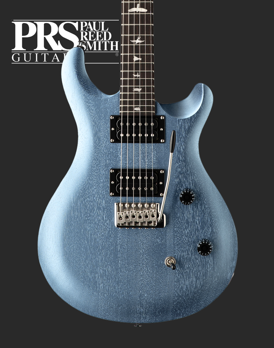 PRS SE CE 24 Standard Satin - Ice Blue Metallic