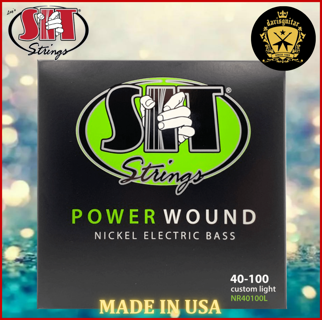 SIT 40-100  Electric Bass Guitar Power Wound Nickel 4 Strings