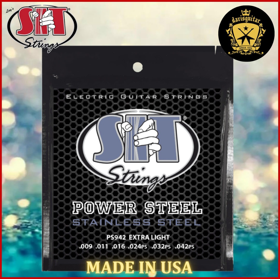 SIT 9-42 Power Steel Stainless Steel Electric Guitar Strings