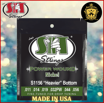 SIT 11-56 Power Wound Nickel Electric Guitar Strings