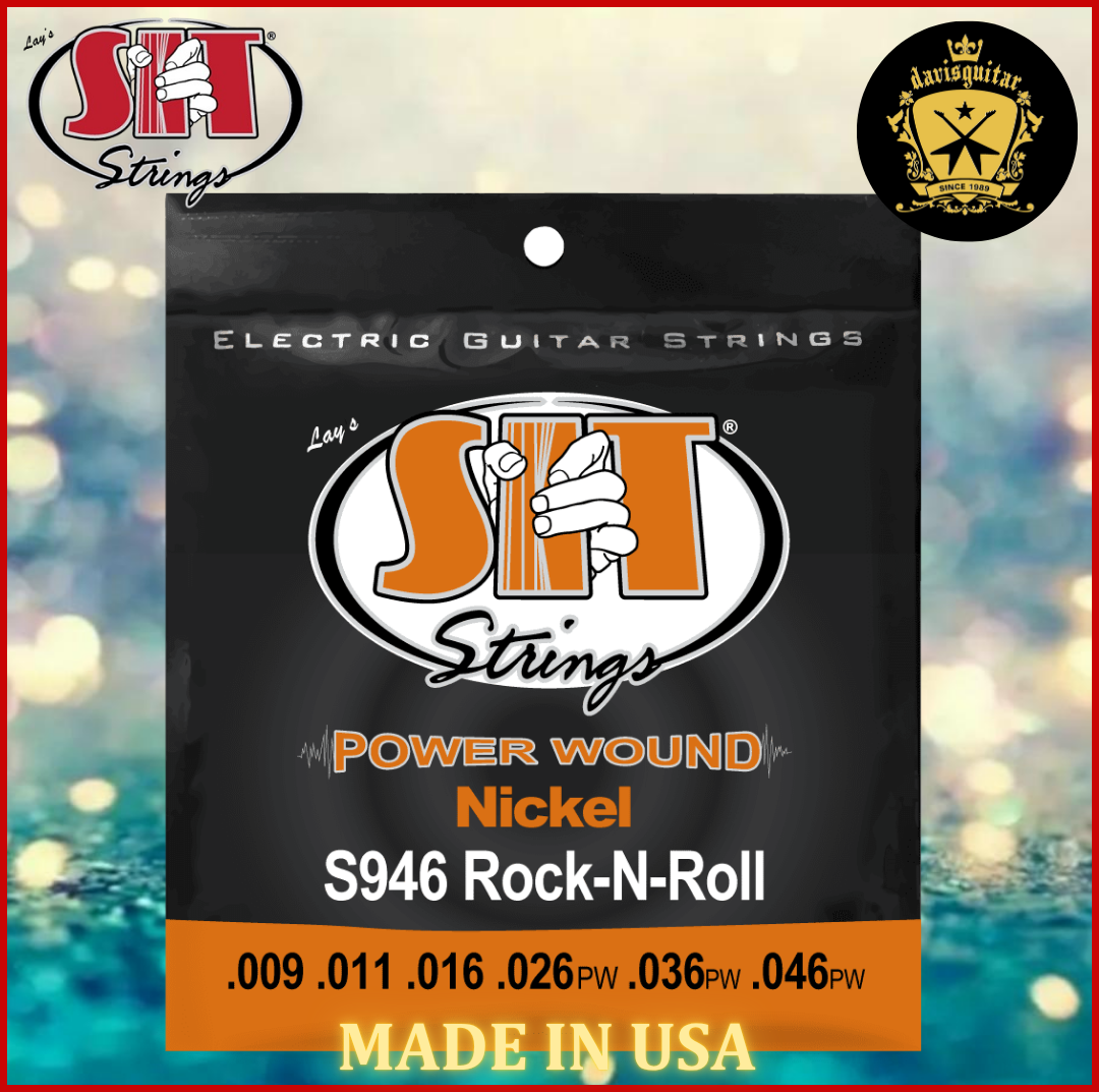 SIT 9-46 Power Wound Nickel Electric Guitar Strings