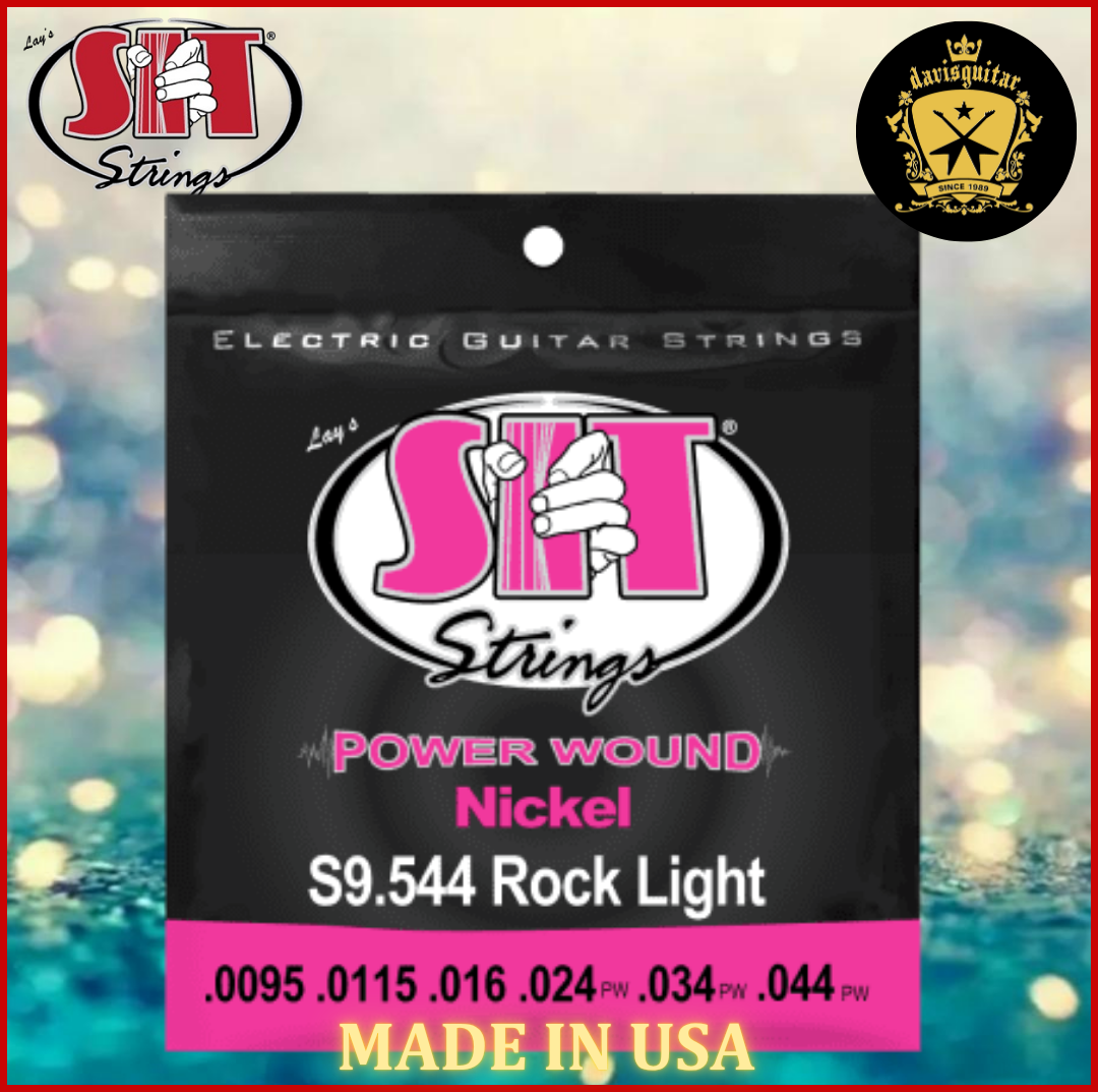 SIT 9.5-44 Power Wound Nickel Electric Guitar Strings