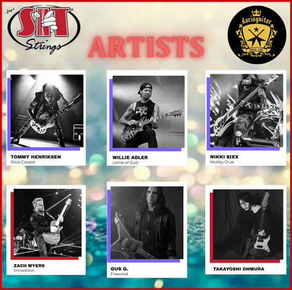 SIT 10-46 Power Wound Nickel Electric Guitar Strings