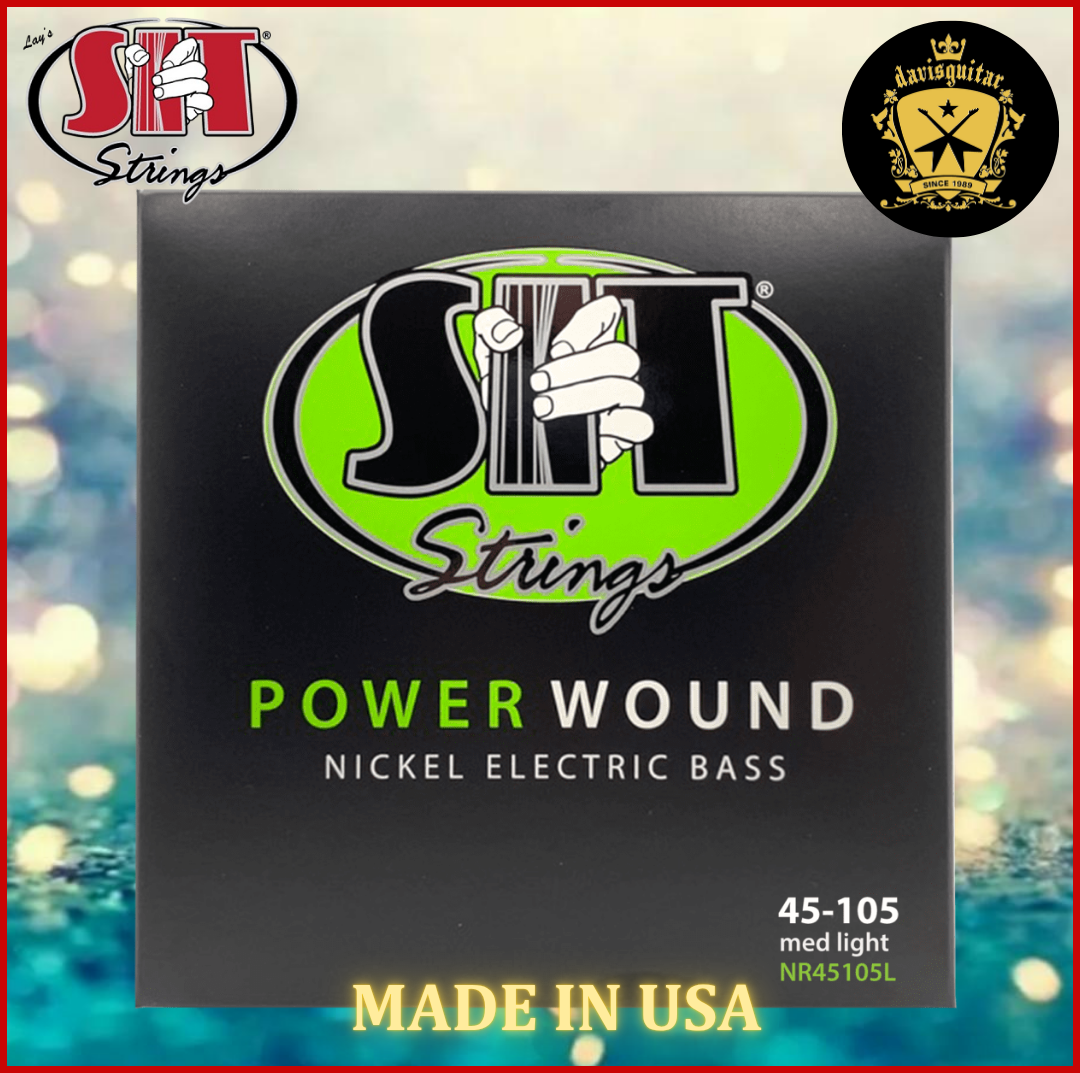 SIT 45-105  Electric Bass Guitar Power Wound Nickel 4 Strings