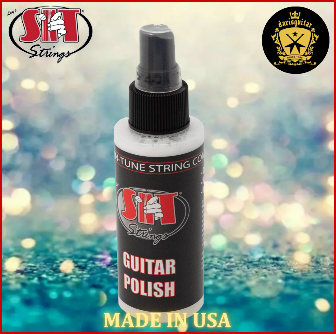SIT Guitar Polish GP-4 for cleaning Instrument made in USA