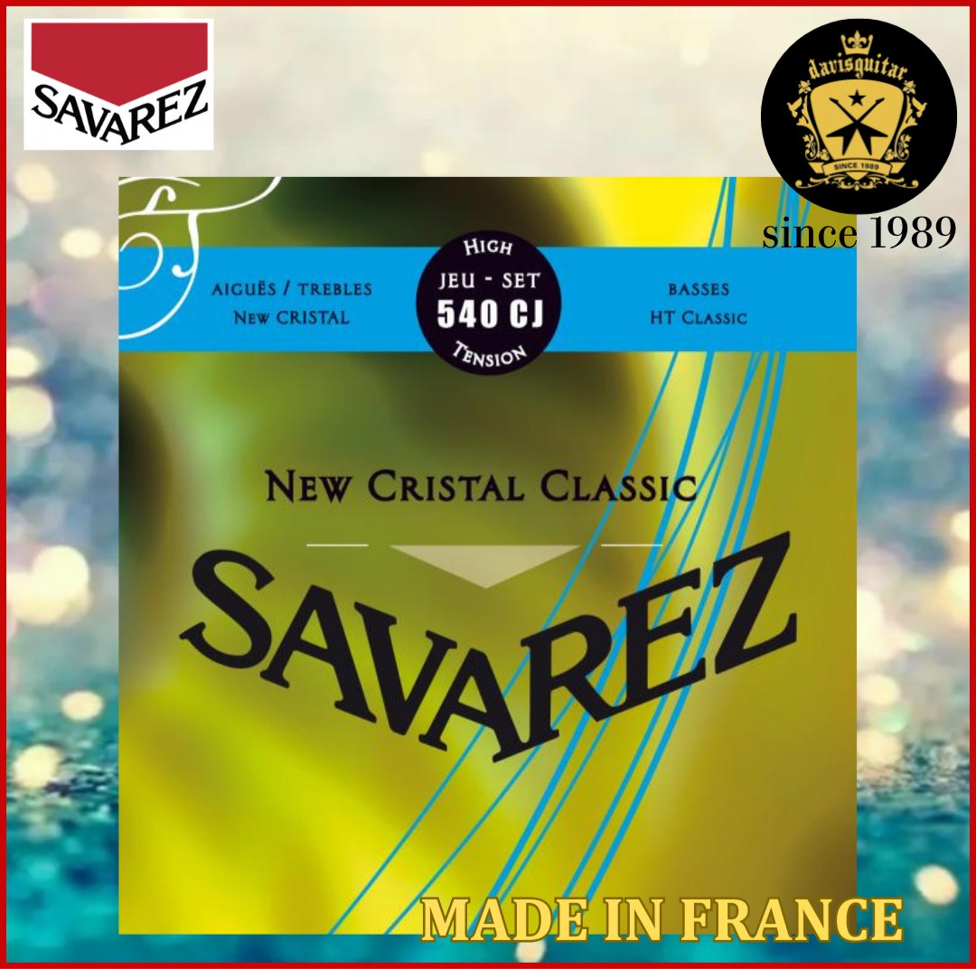 Savarez 540CJ Classical Guitar Srings New Cristal Classic High Tension