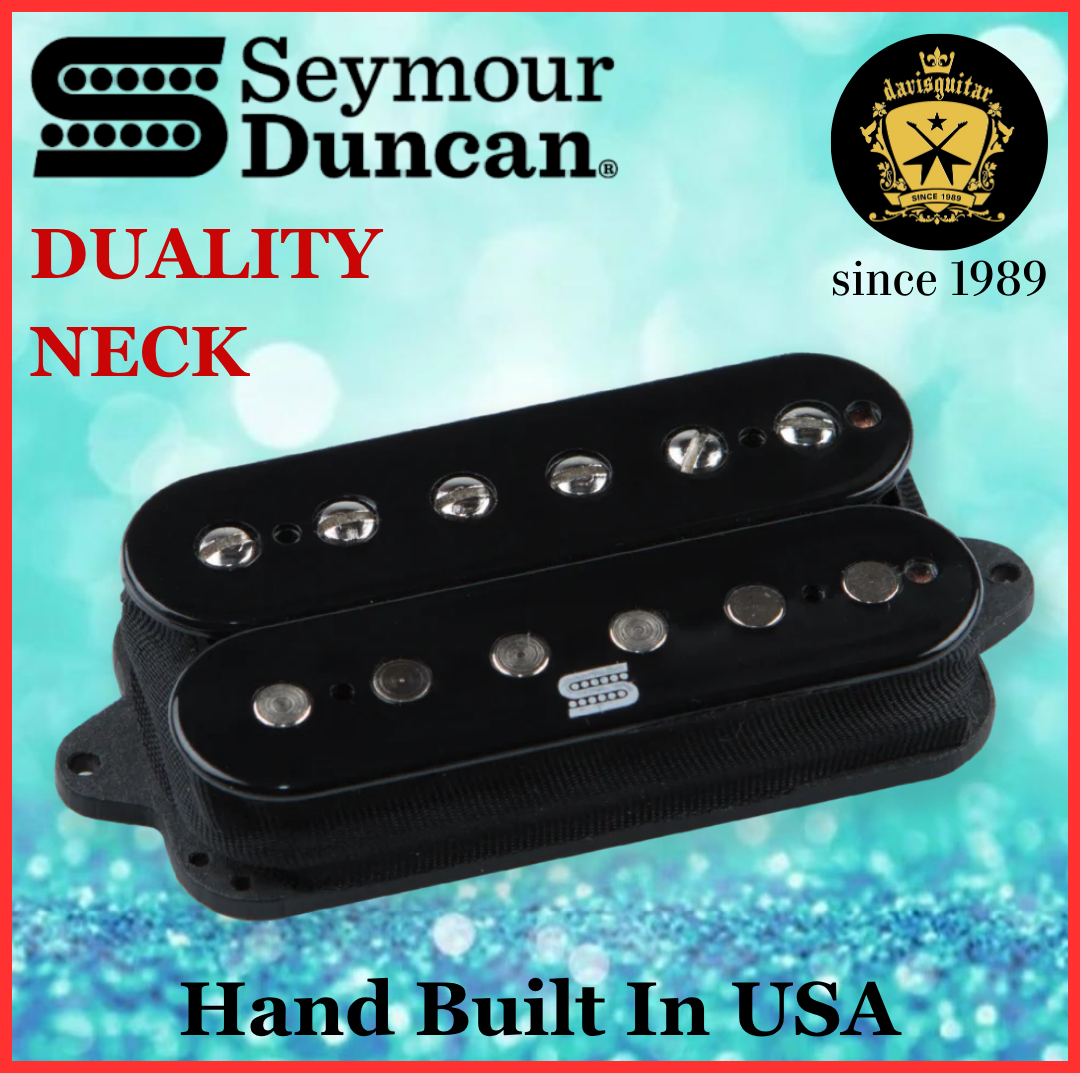 Seymour Duncan Duality Neck Black Humbucker Electric Guitar Pickup Active
