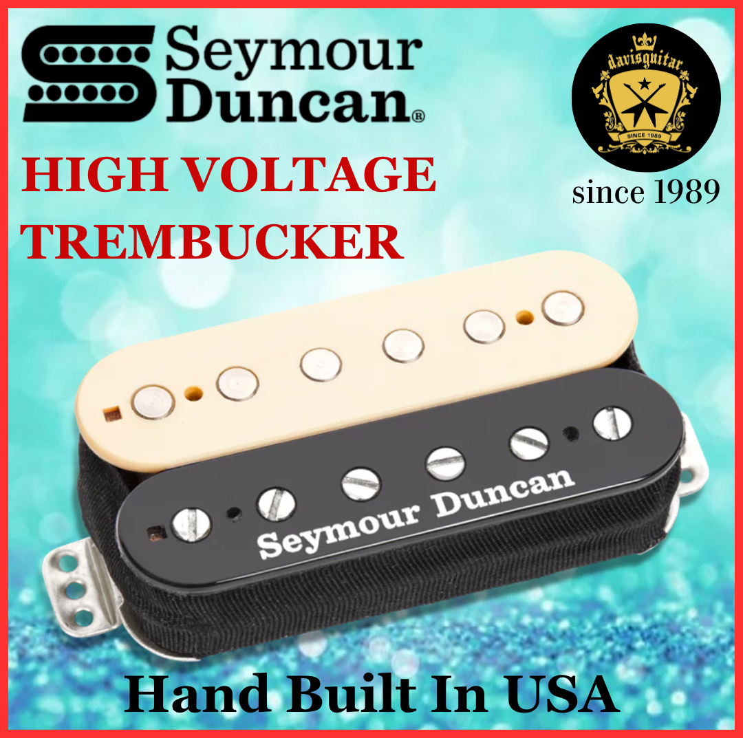 Seymour Duncan High Voltage Reverse Zebra Trembucker Electric Guitar Pickup