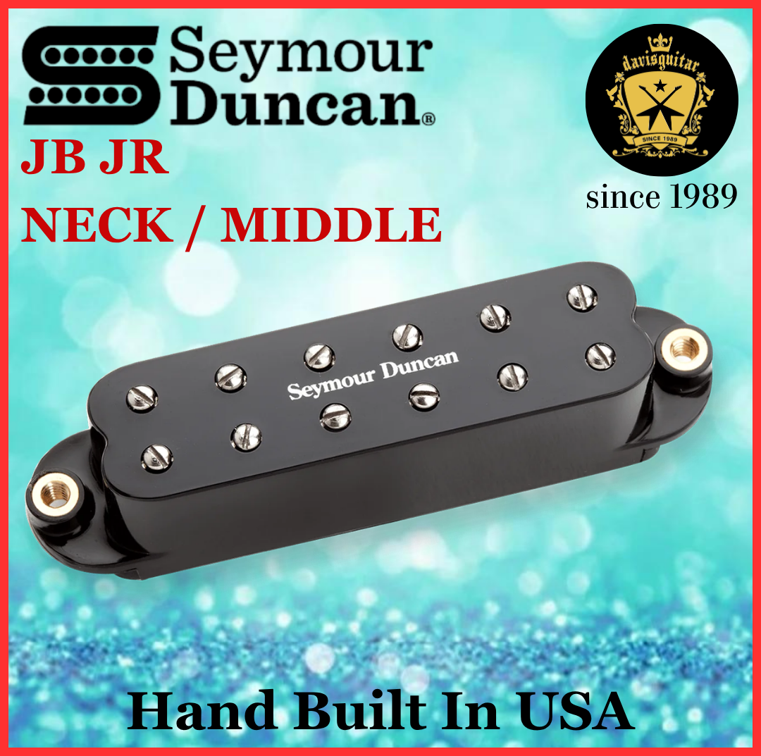 Seymour Duncan JB Jr Neck / Middle Black Single Coil Electric Guitar Pickup