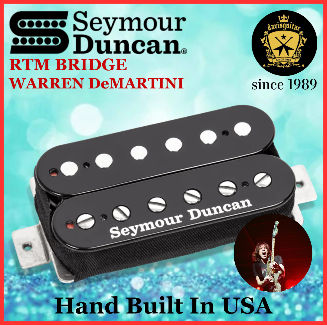 Seymour Duncan Warren DeMartini RTM Bridge Humbucker Electric Guitar Pickup