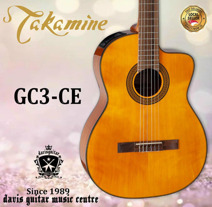 Takamine GC3CE-NAT Electro Classical Guitar
