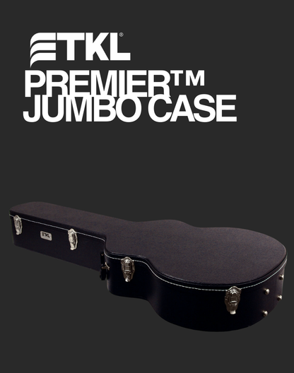 TKL Premier Jumbo 6/12 String Hardshell Case