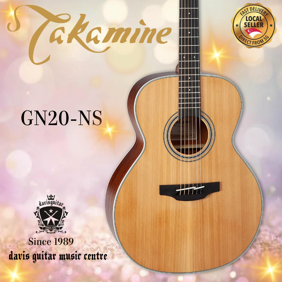 Takamine GN20-NS Solid Cedar Top Nex Body Acoustic Guitar