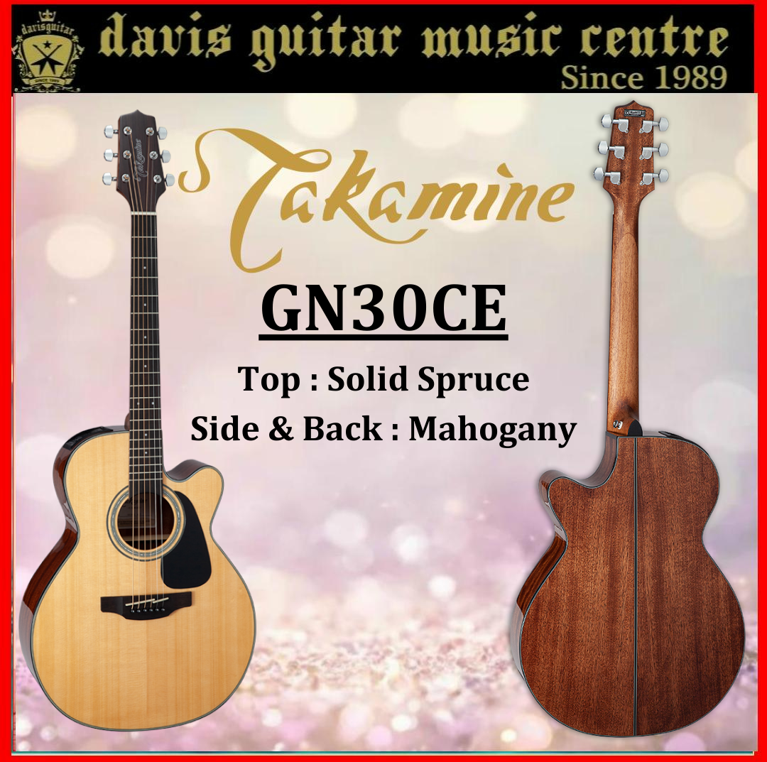 Takamine GN30CE-NAT Acoustic Electric Guitar Natural Finish