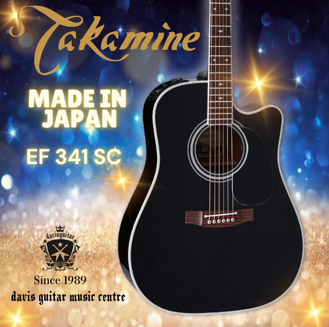 Takamine Electric Acoustic Guitar EF361SC Dreadnought Cutaway Made In Japan
