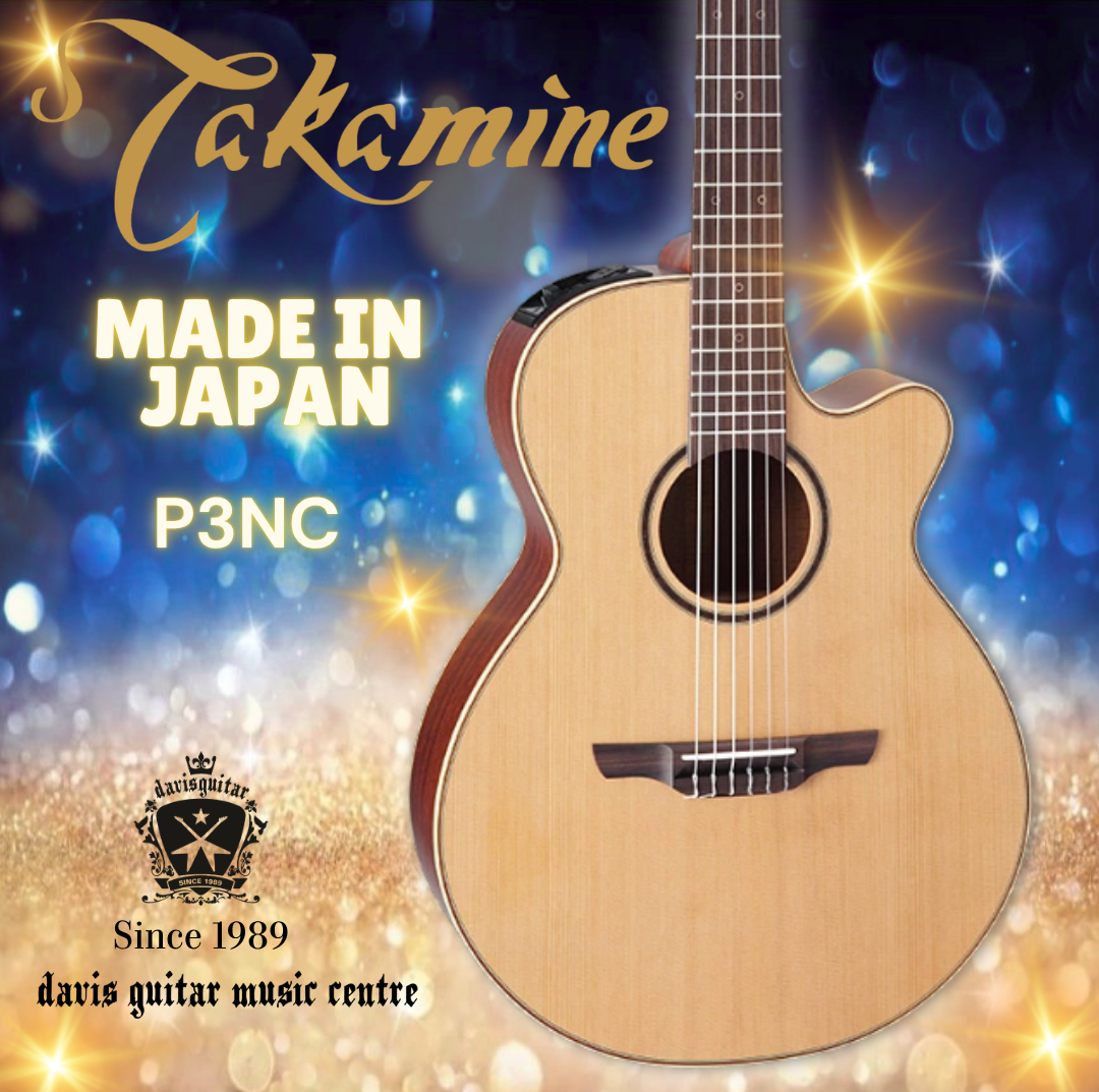 Takamine Electric Acoustic Guitar P3NC NEX Grand Auditorium Cutaway Made In Japan