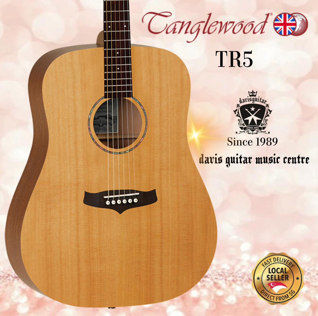 Tanglewood TR5 Satin Natural Acoustic Guitar