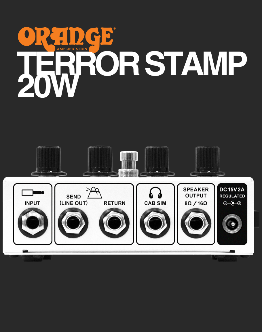 Orange Terror Stamp Pedal Amplifier