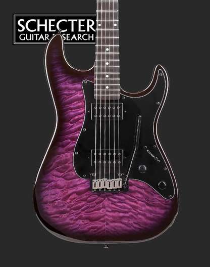 Schecter Traditional Pro - Transparent Purple Burst