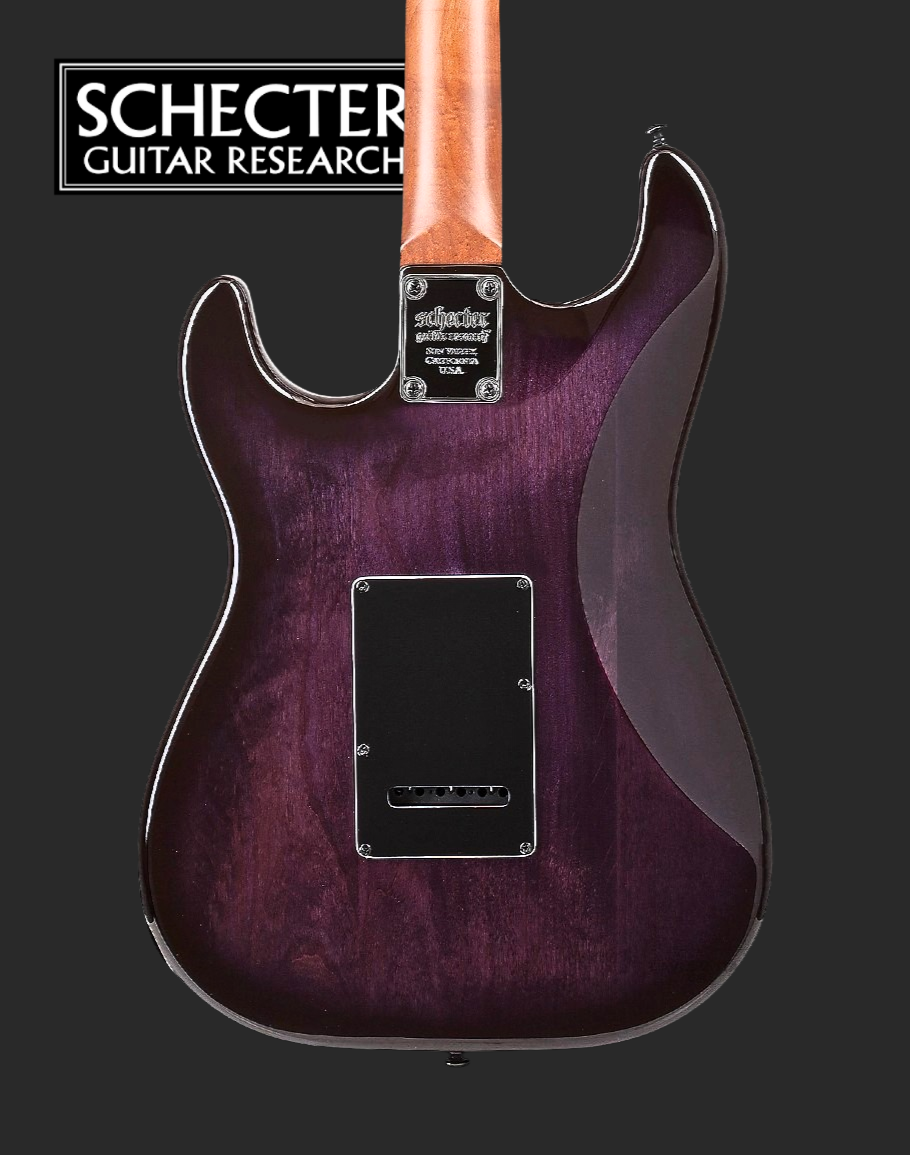 Schecter Traditional Pro - Transparent Purple Burst