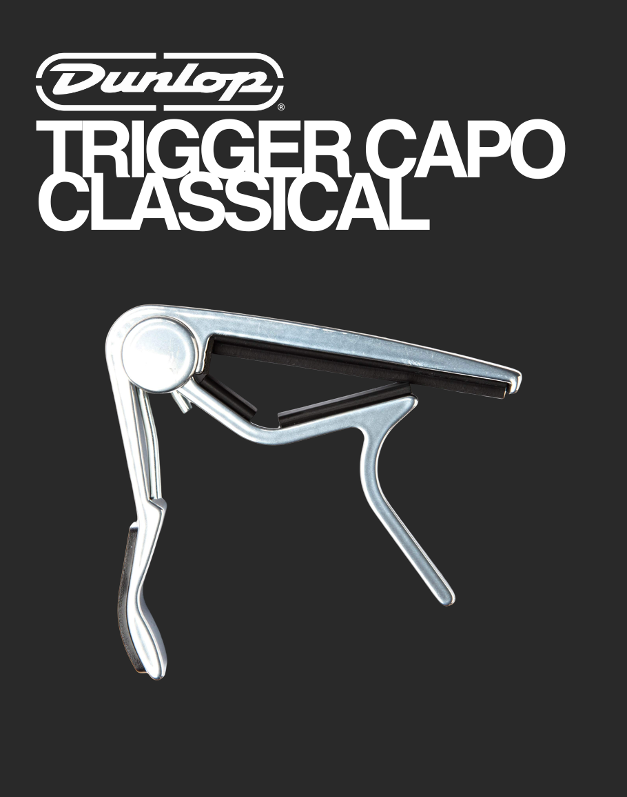 Dunlop Trigger Classical Capo - Nickel