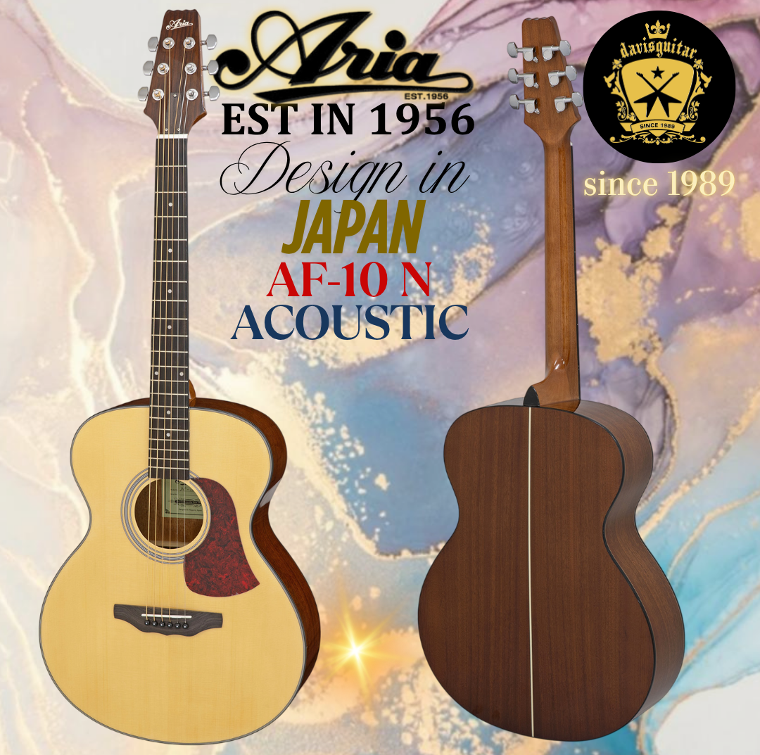 Aria Acoustic Guitar AF-10 N Gloss Natural