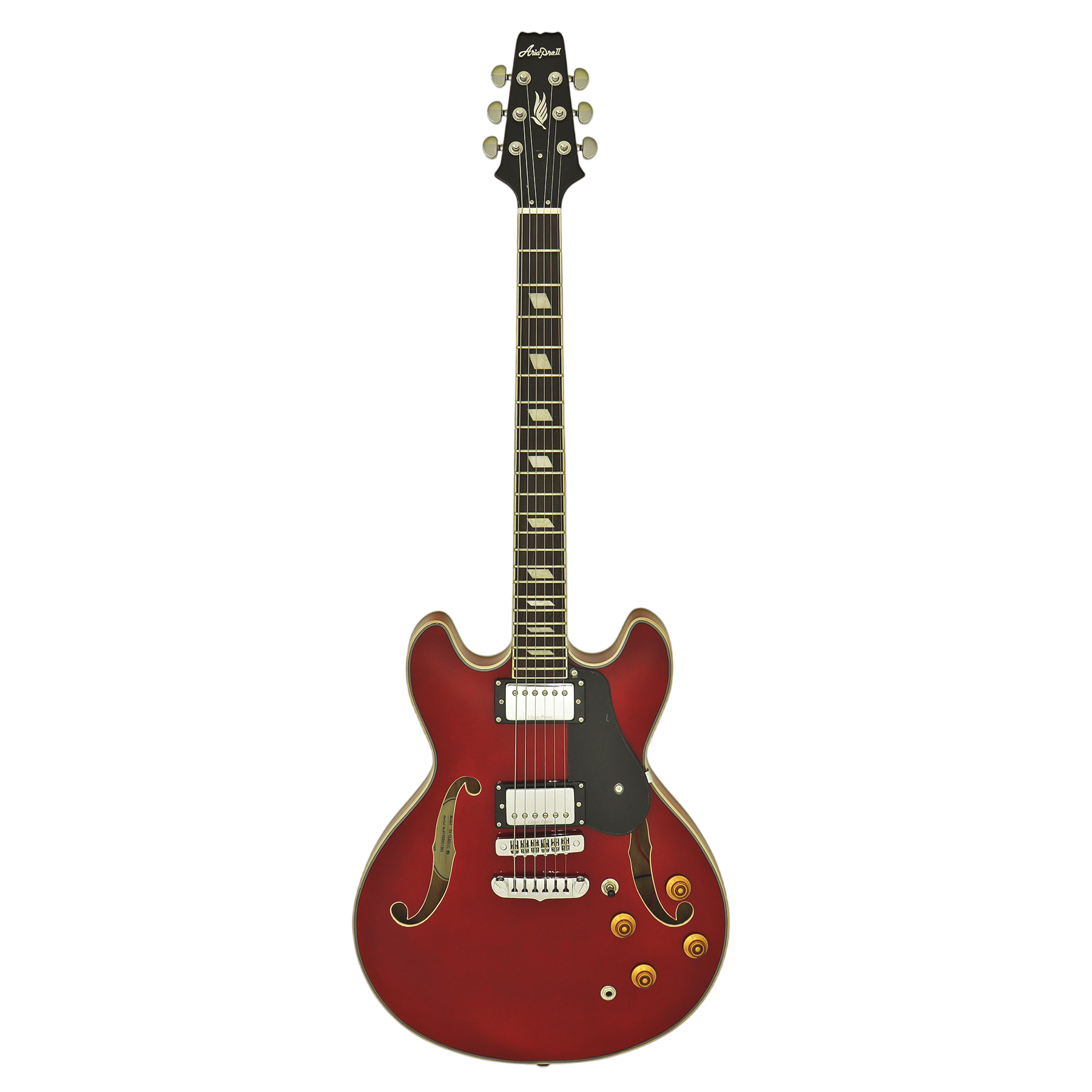 Aria TA Classic Hollow body Jazz Electric Guitar Wine Red