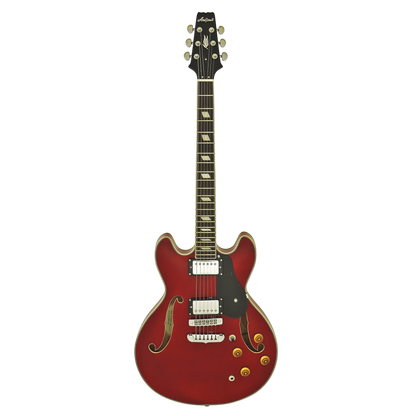 Aria TA Classic Hollow body Jazz Electric Guitar Wine Red