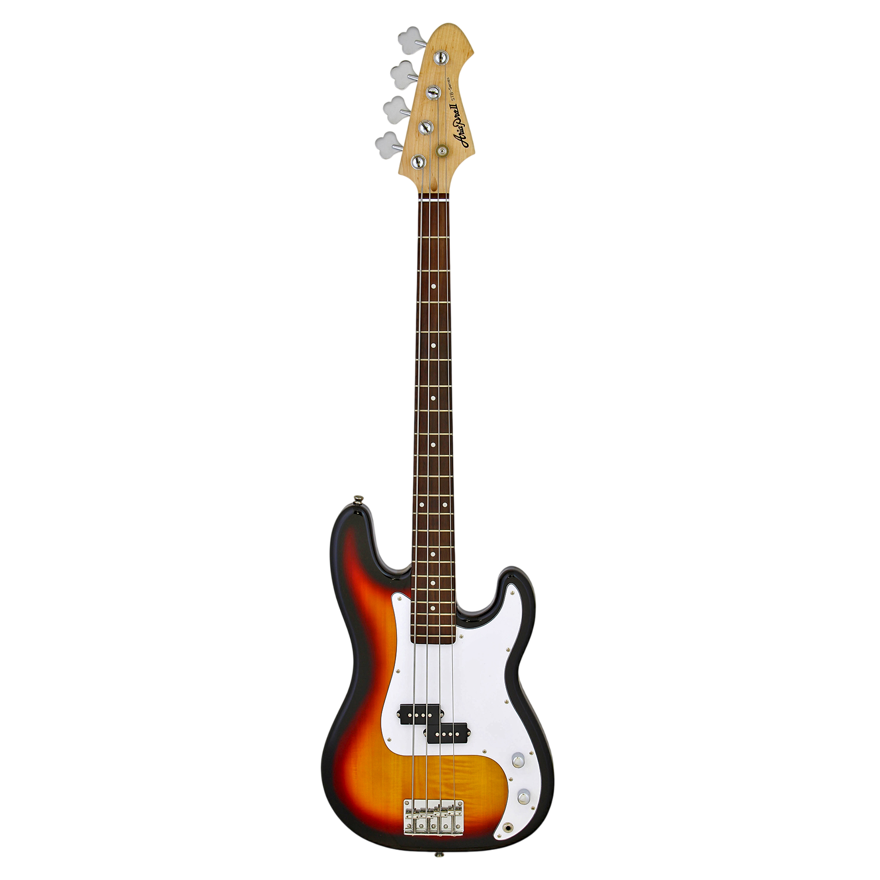 Aria 4 String Electric Bass Guitar STB-PB-SB  Precision Pickup Sunburst