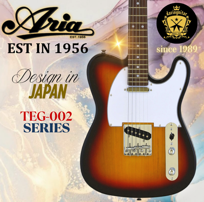 Aria Electric Guitar TEG-002 Sunburst Tele