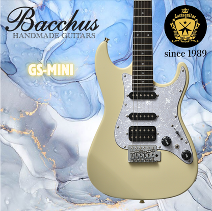 Bacchus GS-Mini-R OWH Electric Guitar Olympic White SSH Pickup