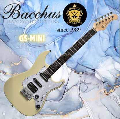 Bacchus GS-Mini-R OWH Electric Guitar Olympic White SSH Pickup
