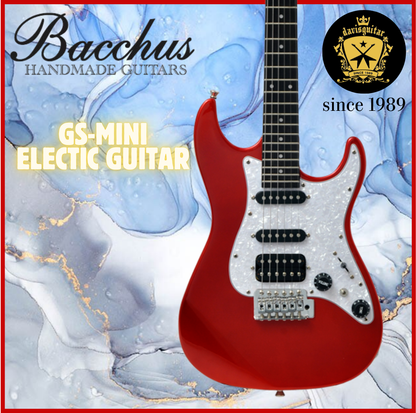 Bacchus GS-Mini-R CAR Candy Apple Red Electric Guitar