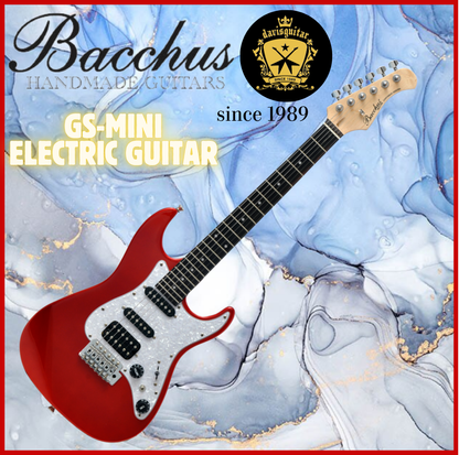 Bacchus GS-Mini-R CAR Candy Apple Red Electric Guitar