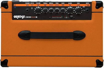 Orange Amp Crush bass Combo 50 watts with Built In Tuner