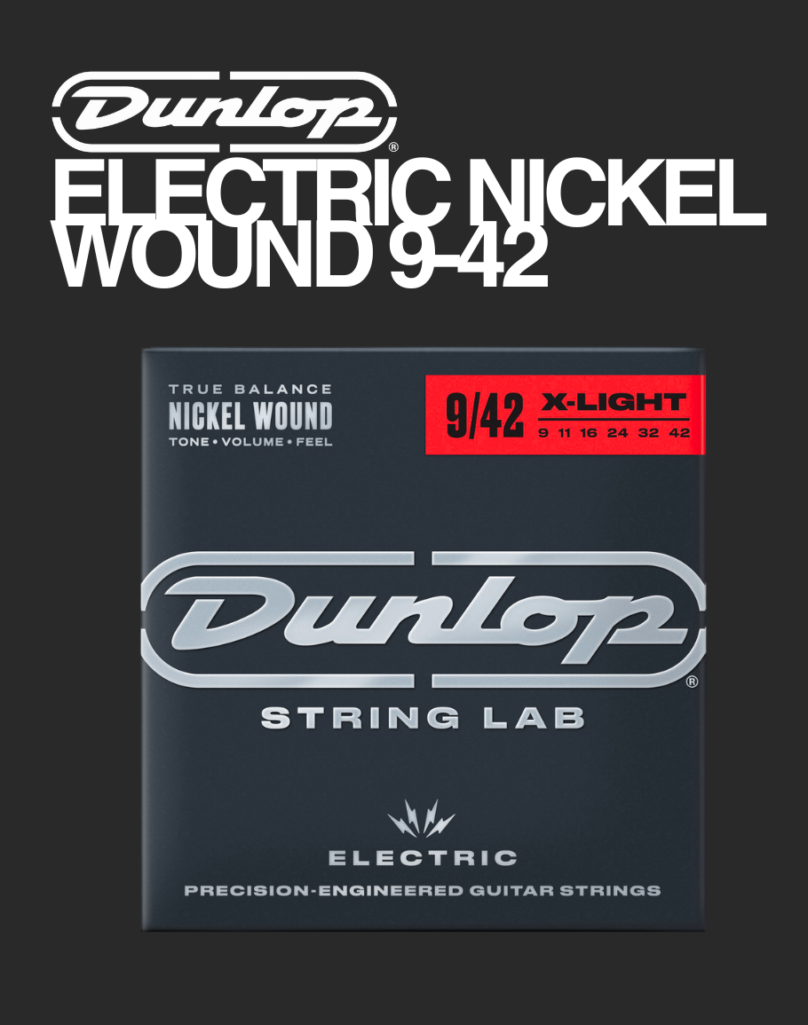 Dunlop Electric Nickel Wound - 9-42