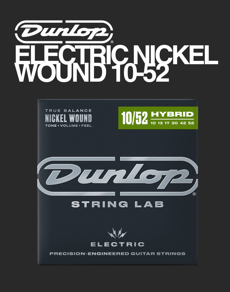 Dunlop Electric Nickel Wound – 10-52