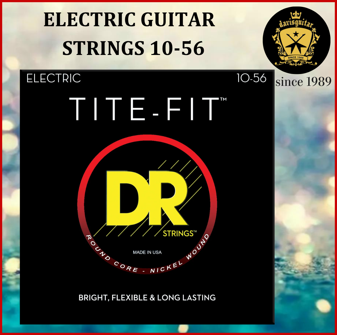 DR Strings 10-56 Tite-Fit JH-10 Jeff Healey Signature Electric Guitar Strings